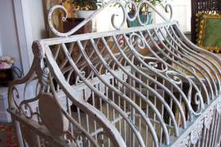 Cottage Style Decorative Paris Apt Iron Dog Cage~Crate  