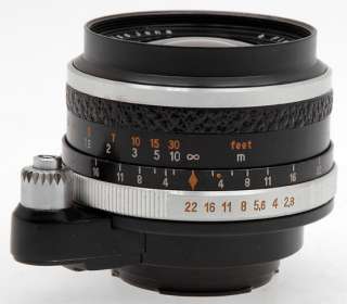 Zeiss Flektagon 35mm f2.8 for Exakta Camera  