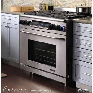 com Dacor Epicure 36 In. Stainless Steel Freestanding Dual Fuel Range 
