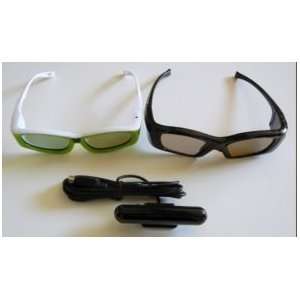  Rechargeable Samsung/Mitsubishi 3D glasses Kit for Kids 