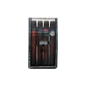Brand New In Box Cuba By Cuba 4 PIECE Gift Set for Men With Black,Grey 