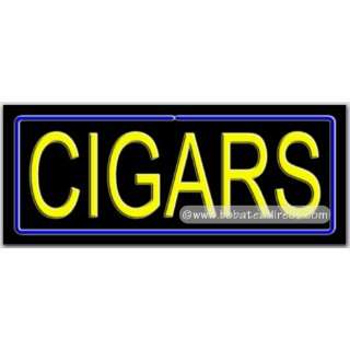 Cigars Neon Sign Grocery & Gourmet Food