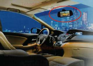 nti Glare Rear View Mirror /7 TFT touch LCD Car reverse Monitor