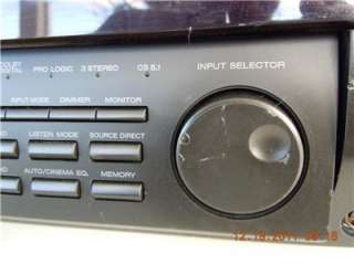    507 A/V Receiver with Dolby Digital, DTS, Pro Logic II, with remote