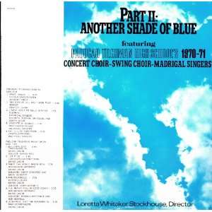   Schools 1970 71 Concert Choir   Swing Choir   Madrigal Singers Music
