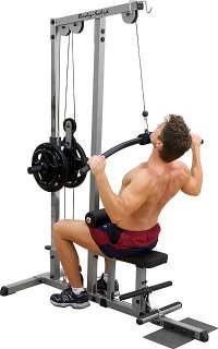NEW Body Solid Pro Lat Weight Stack Machine GLM83  