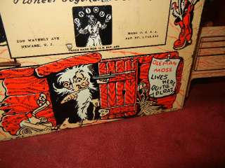ANTIQUE TIN LITHO WINDUP TOY LIL ABNER DOG PATCH BAND WITH BOX  