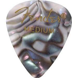  Fender® #351 Classic Abalone Picks   72 Heavy Picks 