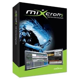 Acoustica Mixcraft 5 Audio MIDI Music Recording Software V 5 Windows 
