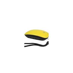  Mini Stereo Speaker FM Radio SD Card Player (Yellow) for Acer 