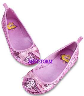   Tangled Rapunzel Flat Dress up Costume Ballet Slippers Shoes SZ 1