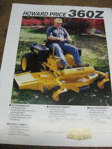   Price 360Z Mower Attachment Ad yard and garden farm agriculture  