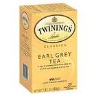 TWININGS 6 / 20 ct Boxes Earl Grey Tea Bags (120 Total)