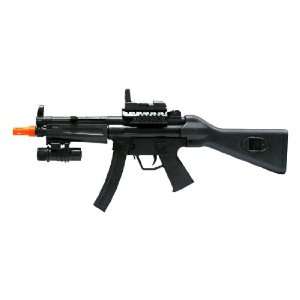  Spring MP5A2 Submachine Gun FPS 270 Laser, Flashing Lights 