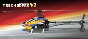 Align T REX 450 Pro V2 KX015082 Helicopter Kit NO Electronics  
