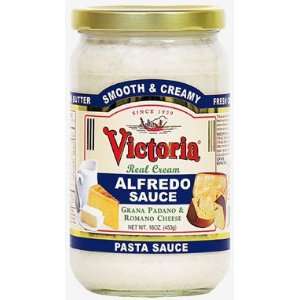 Victoria Real Cream Alfredo Sauce, 16 oz.  Grocery 