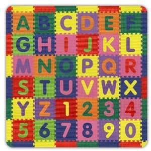   Numbers and Letters Soft & Safe Play Mat Set Toys & Games