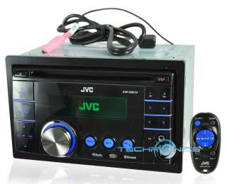 JVC KW XR810 2DIN IN DASH STEREO CD  WMA RECEIVER W/ BLUETOOTH 