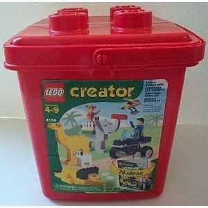  LEGO Creator Animal Adventure RED BUCKET Building Set 