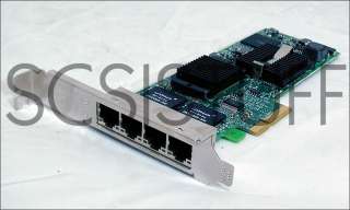 Intel Pro 1000 VT quad port Gigabit Ethernet NIC Dell H092P PCI 