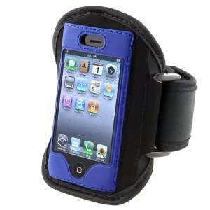Blue Trim Sport Armband Compatible With Apple® iPhone® 3GS 16gb 