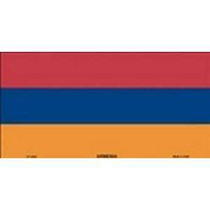  Armenia Flag License Plate Plates Tags Tag auto vehicle 