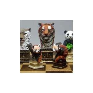  Asian Animals Theme Chess Set