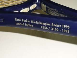Puma Boris Becker Worldchampion Racket 1995 ltd. BB  
