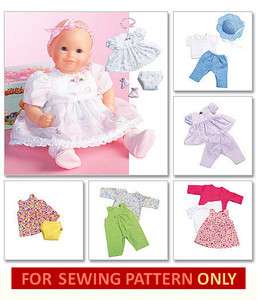    MAKE BABY DOLL CLOTHES FOR TINY TEARS~BITTY BABY~TOODLES~TWINS