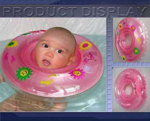 NEW Safe BABY INFANT Swimming Aids Neck Float Ring pink  