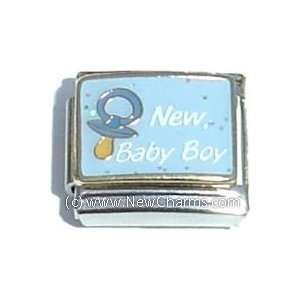  New Baby Boy Italian Charm Bracelet Jewelry Link Jewelry