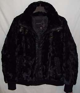 Baby Phat Black Faux FUR Winter Jacket Plus Size 4X Coat NWT  
