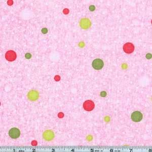   Scapes Polka Dot Play Pink Fabric By The Yard Arts, Crafts & Sewing