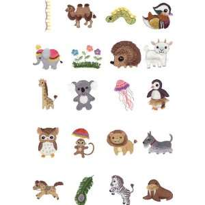  Brother/Babylock Embroidery Machine Card FRINGE FRIENDS 