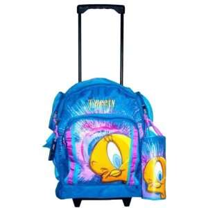  Tweety Large Rolling Backpacks