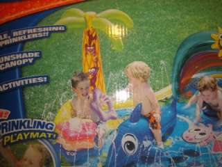   Sprinkles Inflatable Splash Pool Water Activities Banzai Kids Pool
