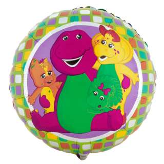Brand New 18 Barney and Friends Foil Balloon