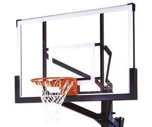 Lifetime 60 Mammoth Glass In Ground Basketball Hoop System w/Pole 