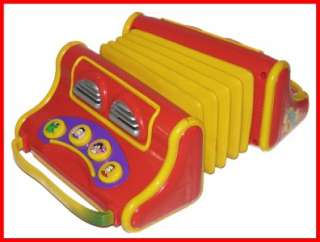 The Wiggles Musical Singing Play Along Pretend Toy Accordian  