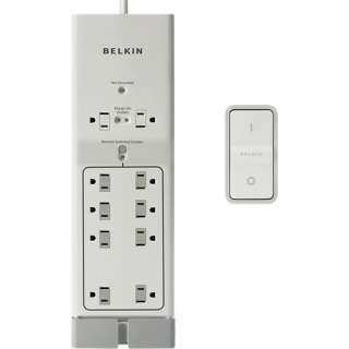 Belkin F7C01110 Conserve Switch AV Surge Protector with Remote