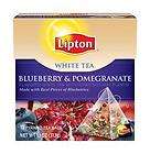 Lipton Pyramid Tea Bags,White Tea with Blueberry & Pome