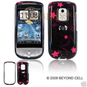 BLUEGRASS HTC HERO PINK RED STARS PROTECTIVE COVER  