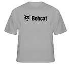 bobcat construction excavator dozer work truck t shirt returns 
