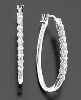 14k White Gold Diamond Earrings (1/4 ct. t.w.   1 ct. t.w.)   Diamond 