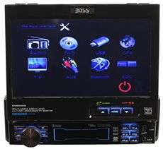 Boss BV9996B 7 In Dash Monitor DVD/CD//Bluetooth Car Receiver 