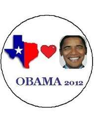  for BARACK OBAMA Political Pinback Button 1.25 Pin / Badge ~ Love 