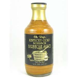 Ole Rays Kentucky Gold Bourbon BBQ Sauce 3   16 oz bottles  