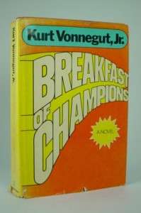 Breakfast of Champions KURT VONNEGUT 1st/1st Edition DJ  