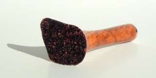 BRIAR PLATEAU PIPE TAMPER WITH SILVER TONE CUP /FREEHAND  