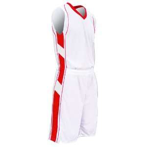  Champro Dri Gear Game Custom Basketball Jerseys WHI/SCA 